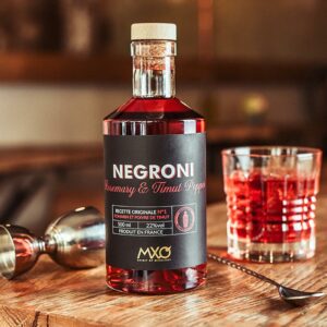 Cocktail Negroni prêt à boire fabriqué en France