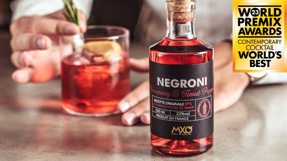 meilleur cocktail en bouteille du monde, le MXO Negroni